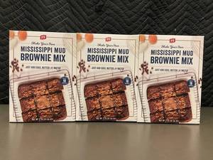 SCOT 3 - PS Mississippi Mud Brownie Mix 3-Pack - Makes 18 BrowniesBox, 2.25 lb (36 oz)
