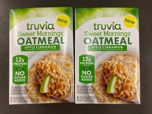 NE 3 - Truvia Sweet Mornings Oatmeal Apple Cinnamon - 2 Boxes