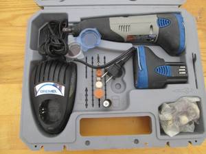 Cordless Dremel Rotary tool with ba...