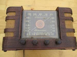 Vintage Wood Encased American Overs...