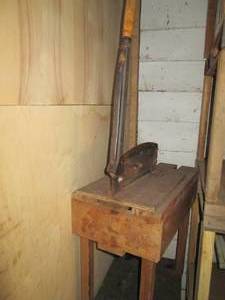 Vintage Guillotine style cutter aff...