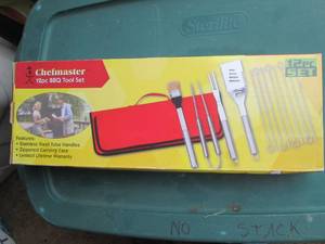 Chefmaster 12pc BBQ Grill Tool Set...