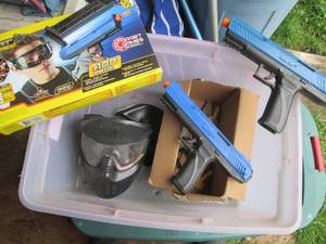 JT Splat Master handguns (one new i...