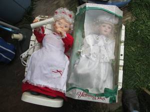 Porcelain doll and battery operated...