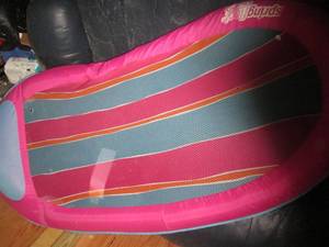 Floating Mesh beach lounger...