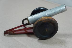 Vintage Tin Toy Cannon
