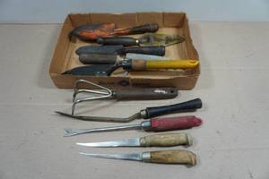 Assorted Outdoor Hand Tools