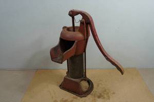 Antique Columbiana Cast Iron Pitcher Hand Pump