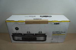 Bella Triple Slow Cooker and Server