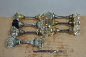 Antique Glass Door Knobs