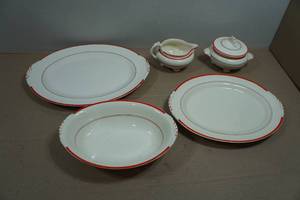 Antique Homer Laughlin Eggshell Nautilus Dinnerware