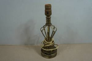 Antique Metal Table Lamp