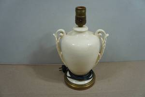 Antique White Porcelain Table Lamp