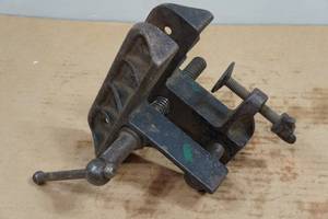 Vintage Clamp-On Bench Vise
