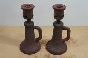 Antique Cast Iron Screw Jacks