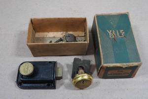 Antique Yale Lock Set