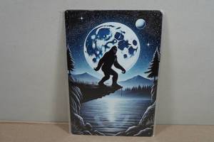 Novelty Metal Sign - Sasquatch
