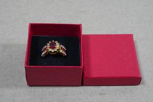 Cubic Zirconia Womens Ring - Size 8-8.5