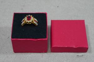 Cubic Zirconia Womens Ring - Size