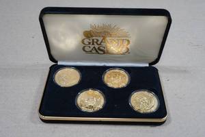 1998-99 Grand Casino Collectors Coin Set