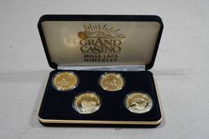 2000 Grand Casino Collectors Coin Set