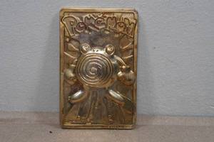 Poliwhirl VTG 1999 Pokemon Gold Plated Promo Trading Card