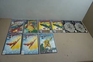 9 Superman Comic Books