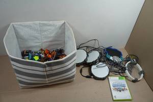 Skylanders Video Game with Large Assortment of Figurines and Portals