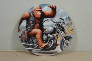 Novelty Metal Sign - Sasquatch