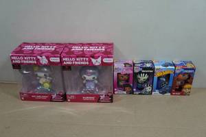 Hello Kitty Figurines and Micro Teenies - Barbie, Hot Wheels, He-Man