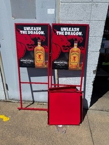 Fireball Store Display Shelf
