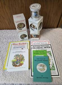 Peter Rabbit Books and Christmas Ornaments.&nbsp&nbsp