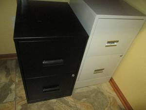 Black and Tan 2-drawer standard siz...