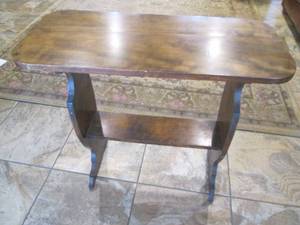 Wood dual tier quilt rack approx 32...