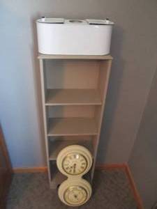 47in wood multimedia shelf, Ehan Al...