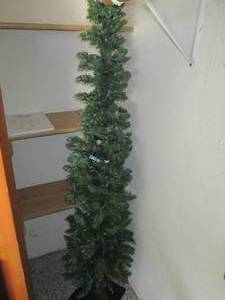 6ft Slim space Artificial Christmas...