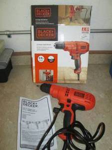 Black and Decker 5.5amp 38in drill...