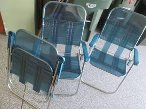 3pc soft plastic folding lawn. chai...