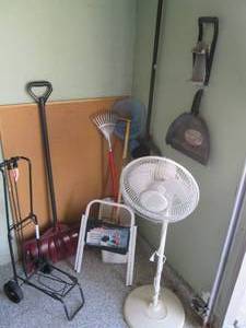 Corner lot of goodies including a s...