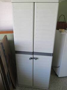 Rubbermaid style 2-door indoor/outd...