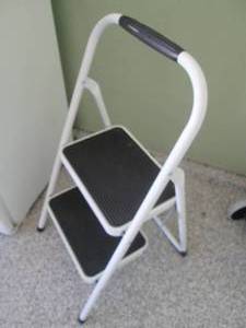 Metal. folding Cosco step stool...