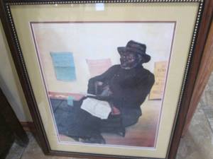 The White Porch 26x32 framed wall d...