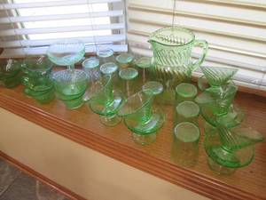 Large lot of vintage depression Era...