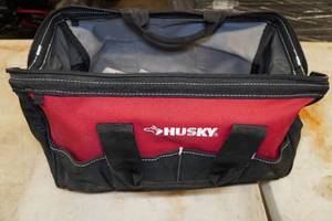 Husky Tool Bag with Ratchets and Sockets