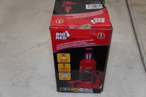 Big Red 6 Ton Hydraulic Bottle Jack