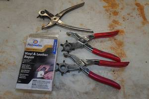 Leather Tools and Repair Kit