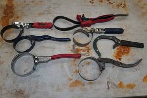 Assorted Oil Filter Wrenches