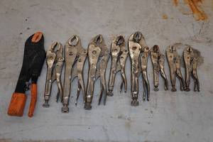 Curved Jaw Vise Grips