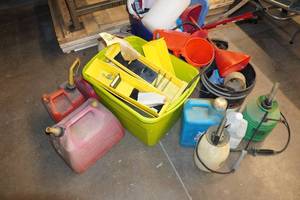 Liquid Containers and Funnels