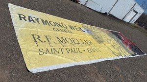 Heavy Duty 14 x 48 Advertising Tarp - RF Moeller